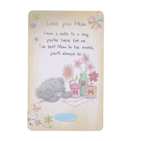 Love You Mum Me to You Bear Friendship Card £0.75